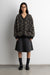 Brushed leopard cardigan in leopard — main image