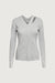 CUT OUT DETAIL BUTTON-FRONT CARDIGAN