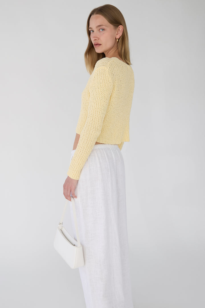 LIGHTWEIGHT KNIT CARDIGAN