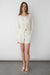 Linen blend cardigan in cream — main image