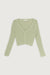 Long sleeve cardigan in desert sage — main image