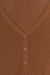 Long sleeve cardigan in teak — main image