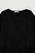 Loose fit cardigan in black — main image