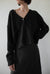 Oversized cardigan in black — main image