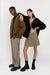 Chunky cardigan in beech winter twig — main image