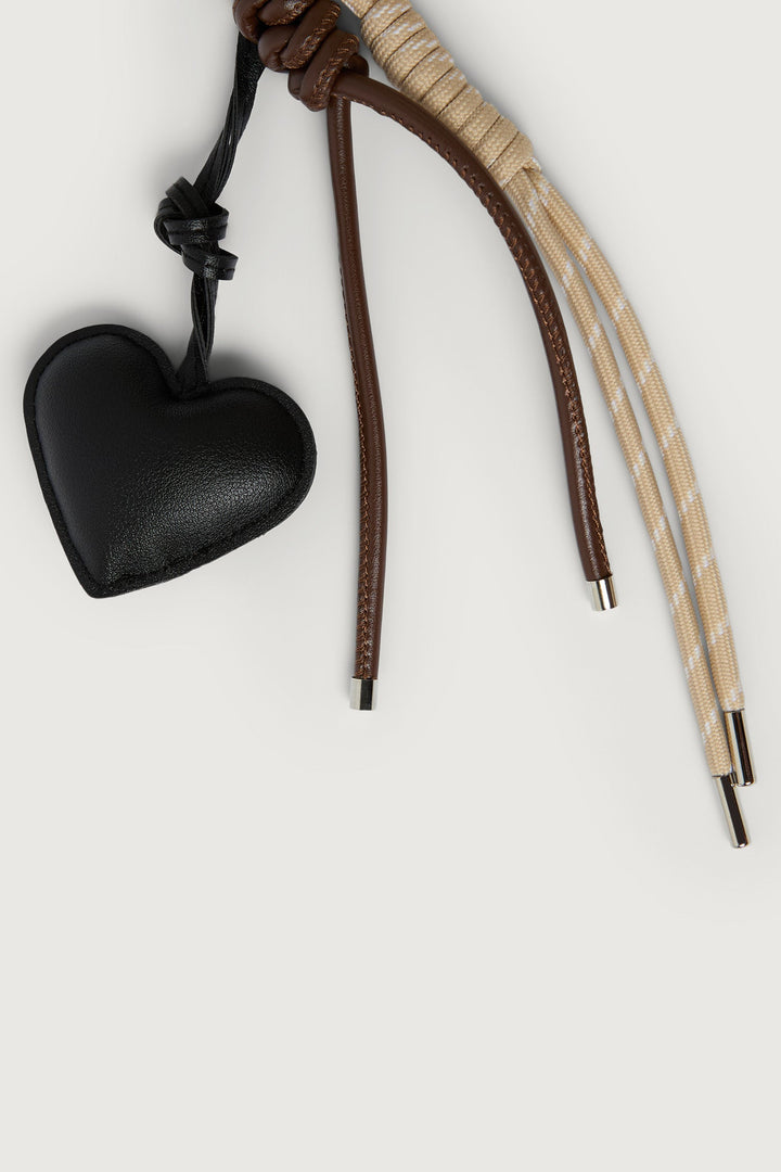 BUNNY CHARM SET in Cream Black Mix — alternate angle