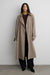 Oversized trench coat in brindle — main image