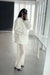 100% linen relaxed fit blazer in cream — main image
