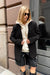 Oversized blazer in black — main image
