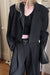 Cropped blazer in black — main image