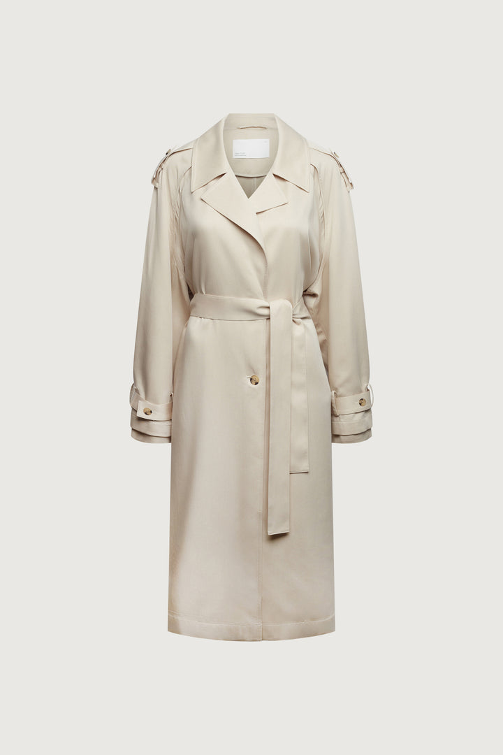 FLOWY TRENCH COAT