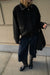 Bomber jacket with studs in black — main image