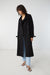 Oversized trench coat in black — main image