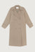 Oversized trench coat in brindle — main image