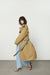 Trench coat in lead gray sage — main image