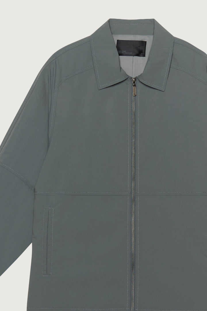 LIGHTWEIGHT COACH JACKET in Sedona Sage — alternate angle