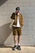 Varsity jacket in butternut — main image