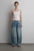 27" curve leg mid rise denim jean in medium wash — main image