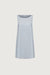Sleeveless mini dress in arctic ice — main image