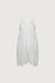 Sheer layered lace dress in ivory — main image