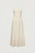 Linen blend midi dress in linen — main image