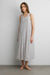 Balloon maxi dress in gray — main image