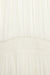 Tiered midi dress in cream — main image