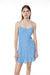 Mini ruffle dress in pacific coast print — main image