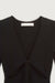Cut-out mini dress in black — main image