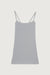 Open back mini dress in silver — main image