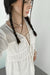 Boho midi dress in seedpearl — main image