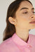Heart shape earring in gold — main image