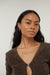 Zirconia hoops in silver — main image