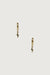 Charm pendant hoop in gold thunder — main image
