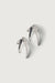 Bow earring in silver — main image