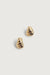 Seashell earring in gold — main image