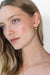 Large ball earring in gold — main image
