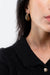 Vintage hoop earrings in gold — main image