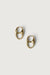 Soda tab earrings in gold — main image