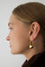 Ball hoop earrings in gold — main image