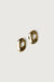 Ripple earrings in gold — main image
