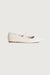 Ballet flat in cream — main image