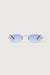 OVAL FRAMELESS SUNGLASSES