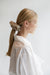 Oversized hair tie in grey — image