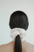 Oversized scrunchie in ivory — main image