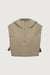 Puffy vest balaclava in taupe — main image
