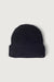 Solid color beanie in black — main image