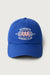 Running club cap in cobalt blue — main image