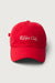 Ny racquet club athletic hat in red — main image