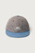 Good day sunshine gingham hat in gray — main image